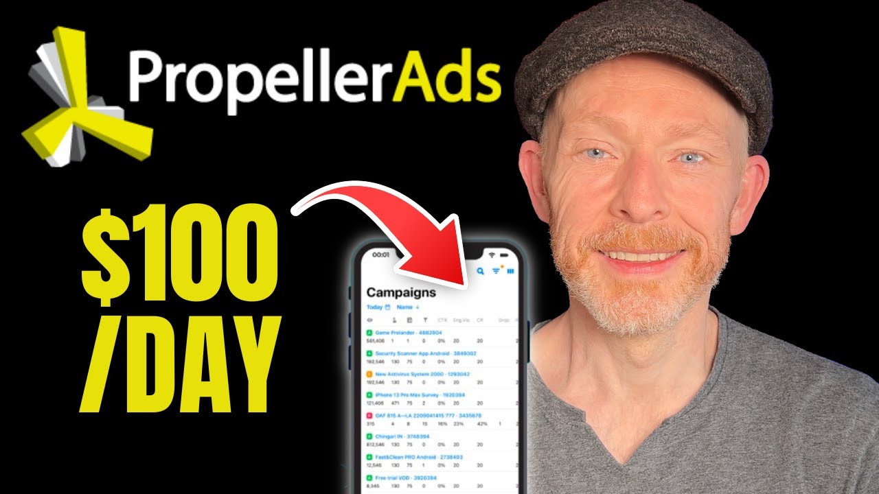 PropellerAds How To Make 100/DAY PASSIVE Propeller Ads Review